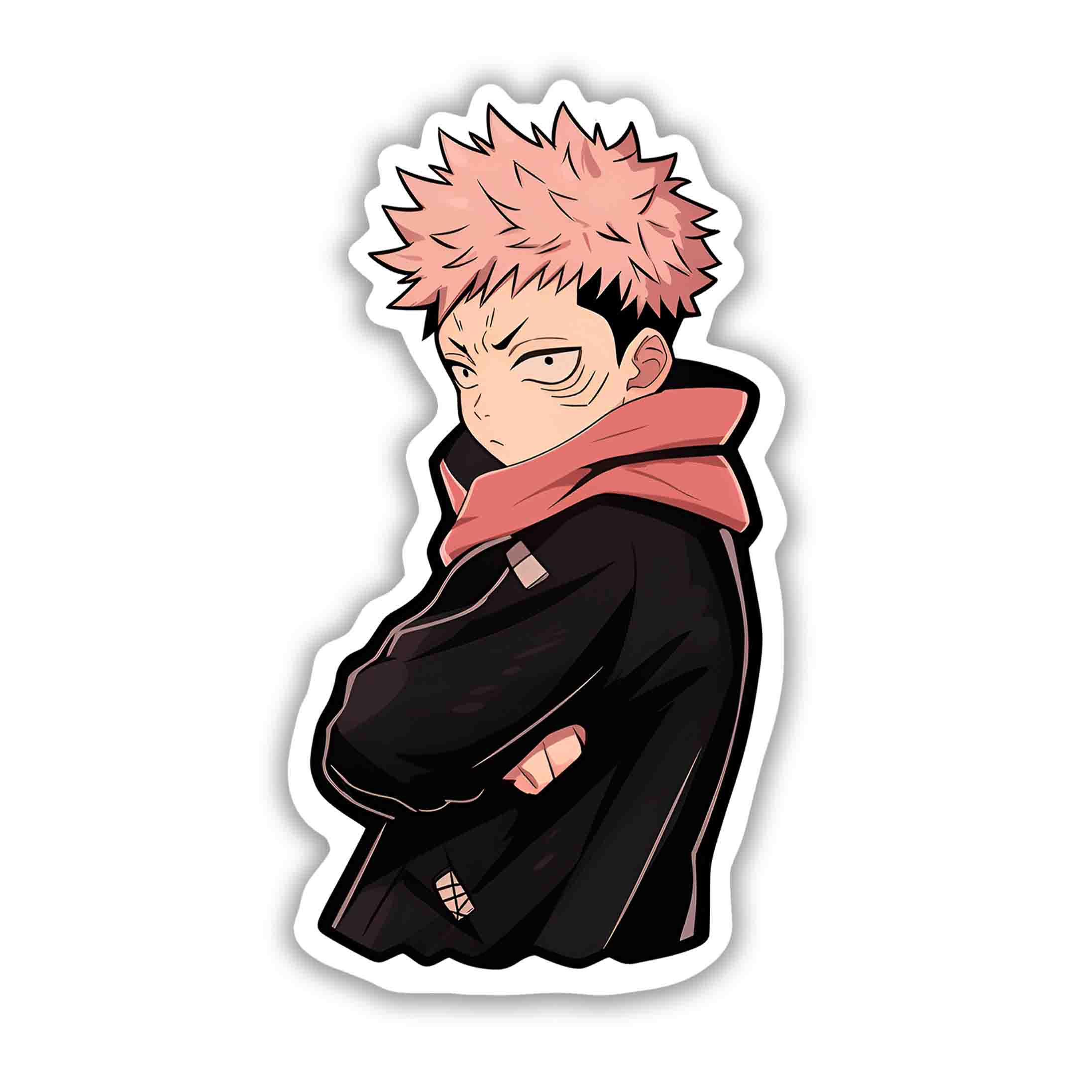 JUJUTSU KAISEN SAD SUKUNA STICKER – stickerhood.in